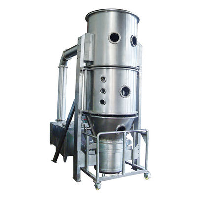 kwaliteit  Powder Fluidized Bed Granulator Pharmaceutical High Quality Fluid Bed Dryer Price fabriek