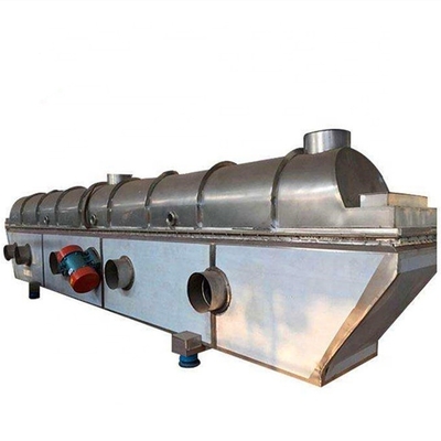 Medicine Processing Vibrating Fluid Bed Dryer For Menthol Crystals Continuous Fluid Bed Dryer