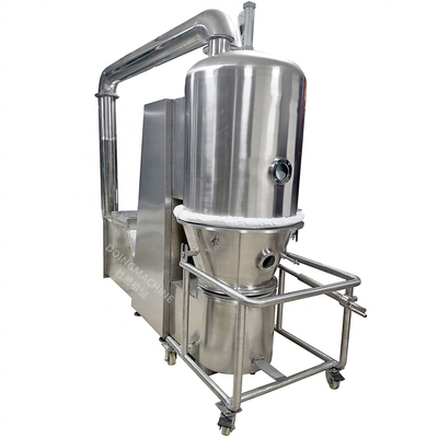 Medicine Processing Batch Type Fluid Bed Drying Machine For Carrot Dies